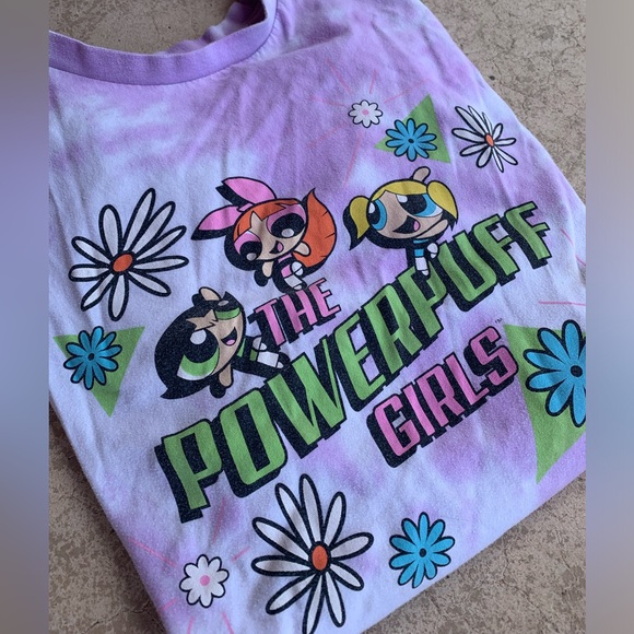 Tie-Dye Powerpuff Girls T-Shirt - Picture 1 of 4